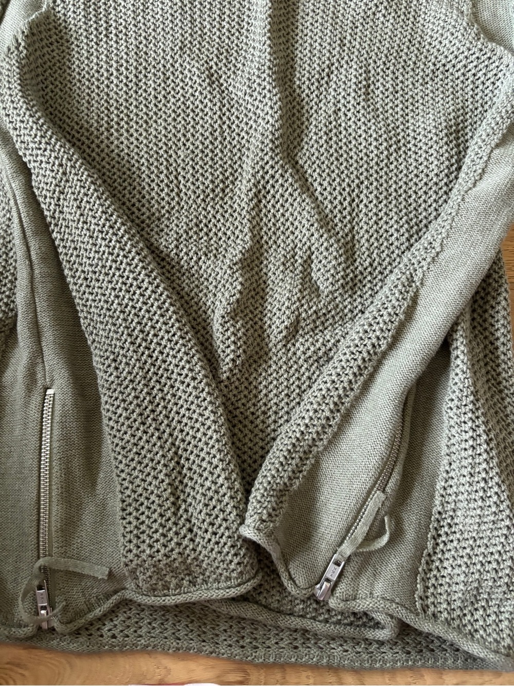 Wrap london organic cotton sweater womens 12 green - Picture 4 of 5